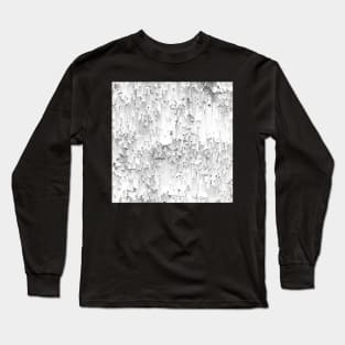 Grayscale Pixels Long Sleeve T-Shirt